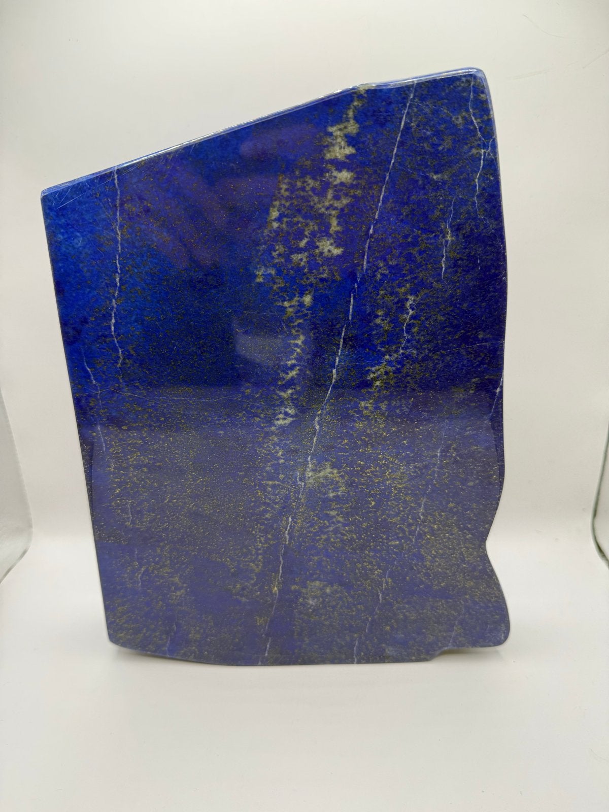 Gepolijste Lapis Lazuli Plaat - 5.85 kg, Ophalen of Verzenden, Mineraal