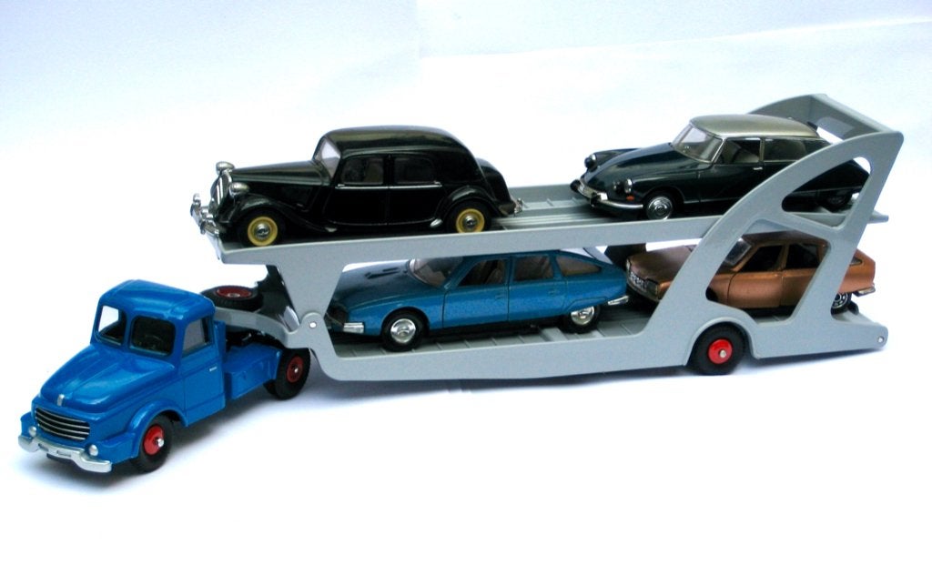 Willème Autotransporter Boulot Norev /Dinky 1:55, Ophalen of Verzenden, Nieuw, Bus of Vrachtwagen, Norev