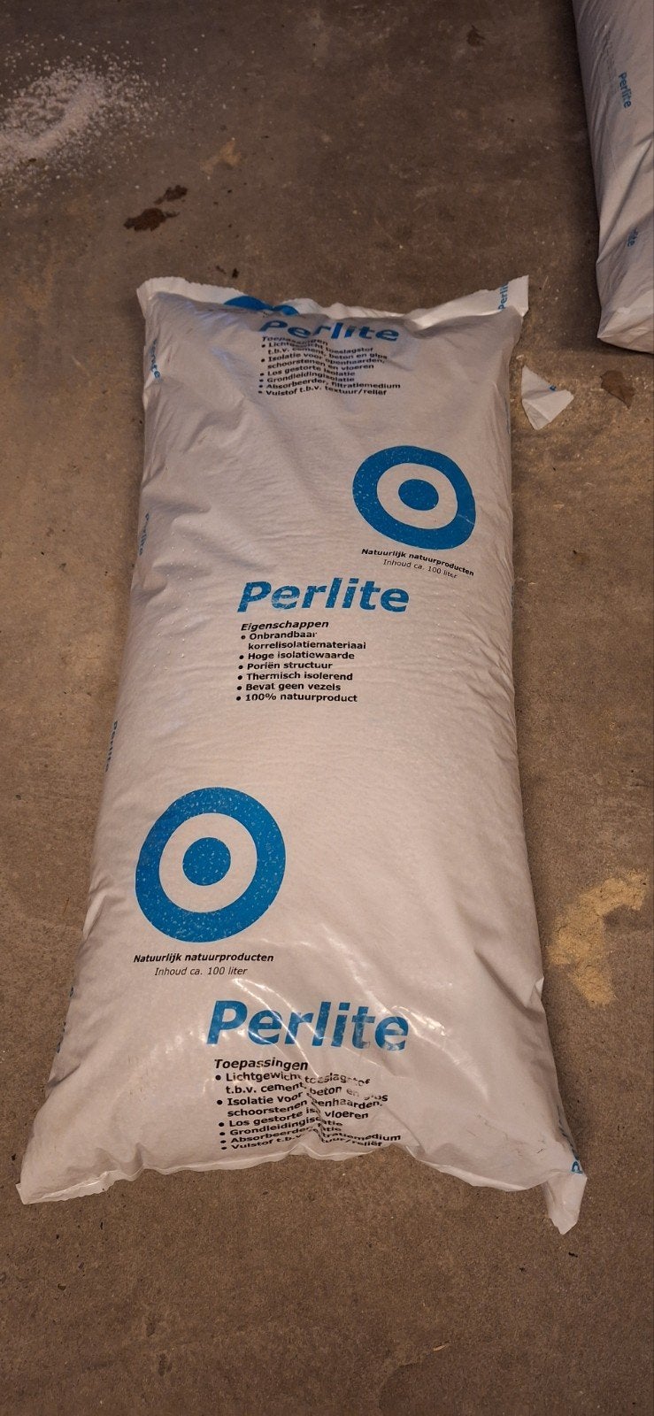 Perlite korrels 100ltr zakken, NIEUW, Overige materialen, Nieuw, Minder dan 5 m², Ophalen