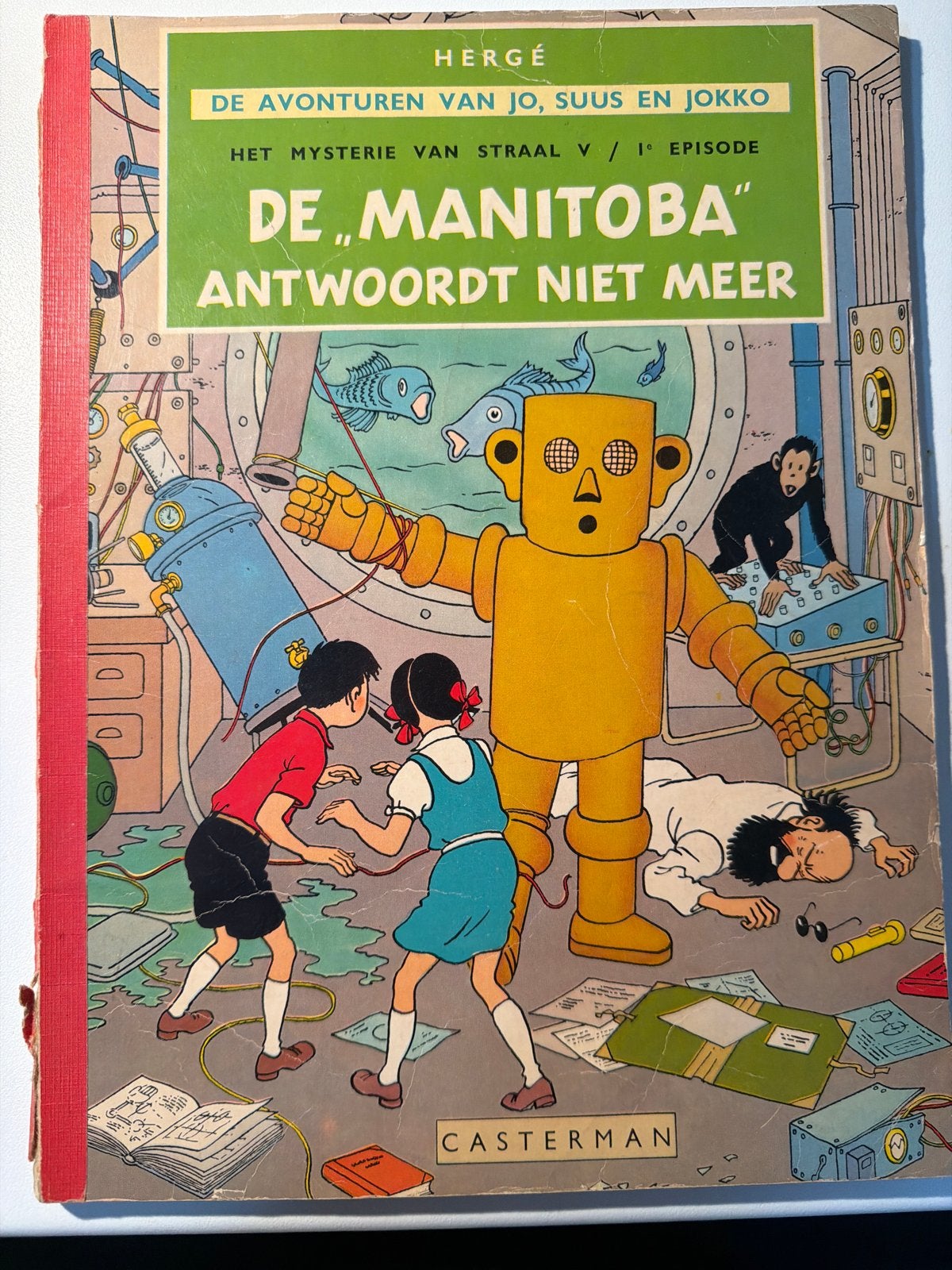 Jo, Suus en Jokko: De "Manitoba" Antwoordt Niet Meer, Boeken, Eén stripboek, Ophalen of Verzenden, Gelezen
