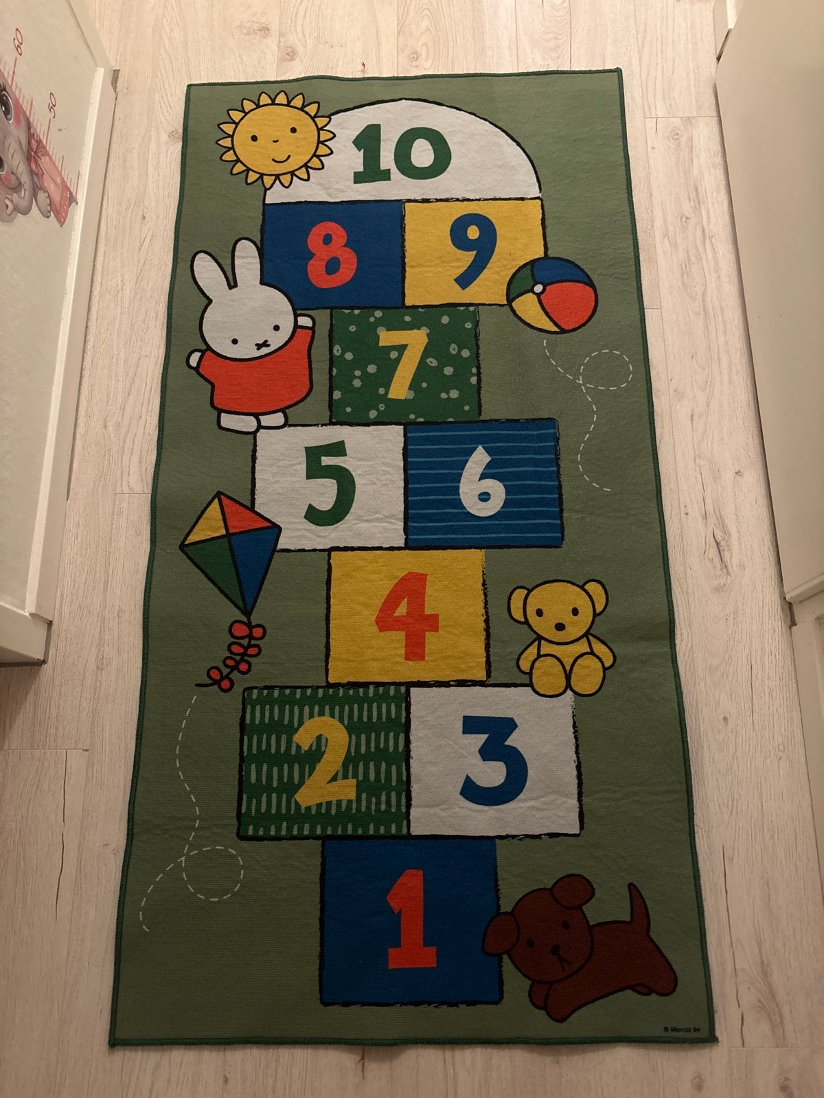 Nijntje Hinkelbaan Vloerkleed - Speelkleed voor Kinderen, Ophalen, Gebruikt, Jongen of Meisje