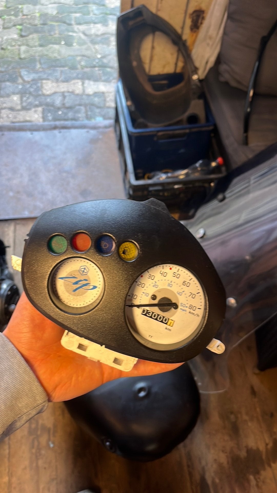 Zip km teller 3000, Ophalen of Verzenden, Zo goed als nieuw, Overige typen, Piaggio