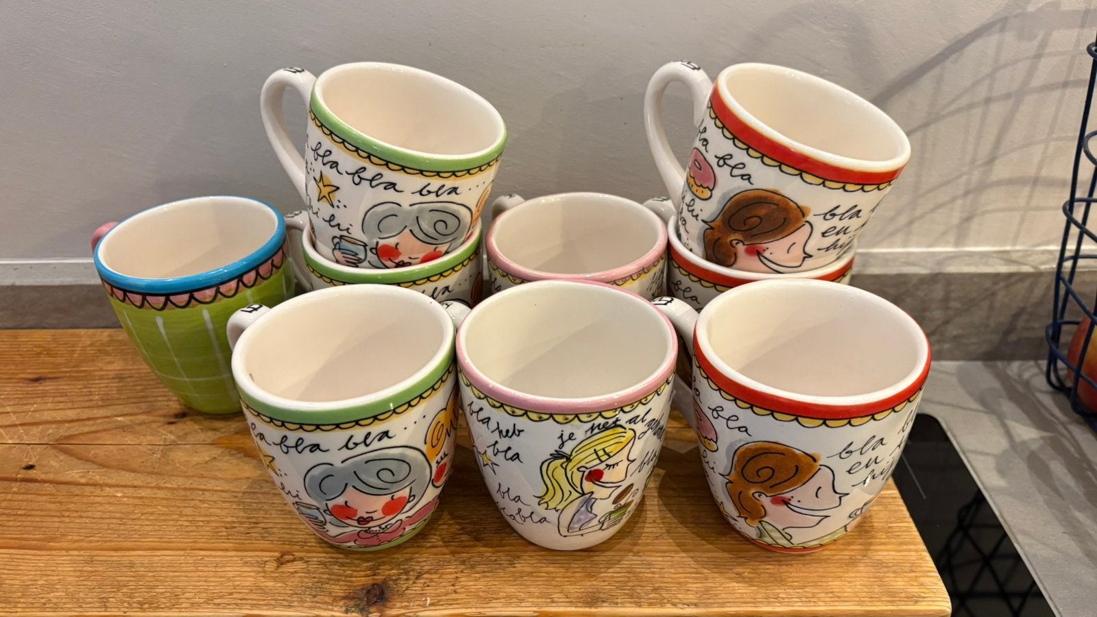 Blond Amsterdam servies, Huis en Inrichting, Ophalen of Verzenden, Zo goed als nieuw, Overige stijlen, Kop(pen) en/of Schotel(s)