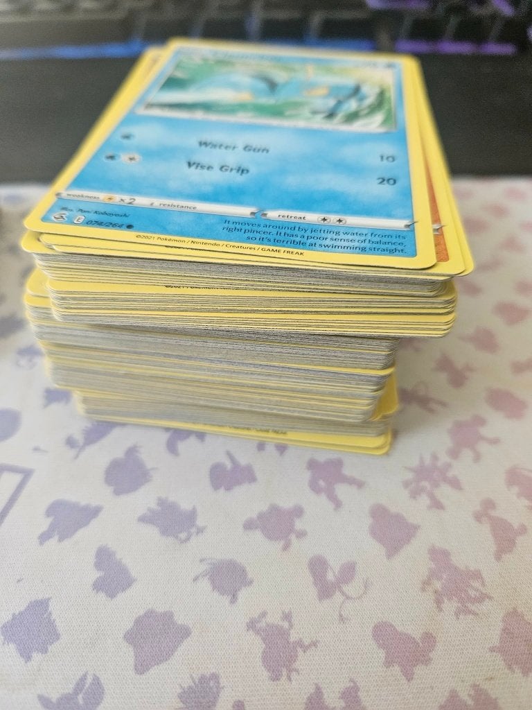 Bulk pokemonkaarten 2021-2022, Ophalen of Verzenden, Zo goed als nieuw, Meerdere kaarten