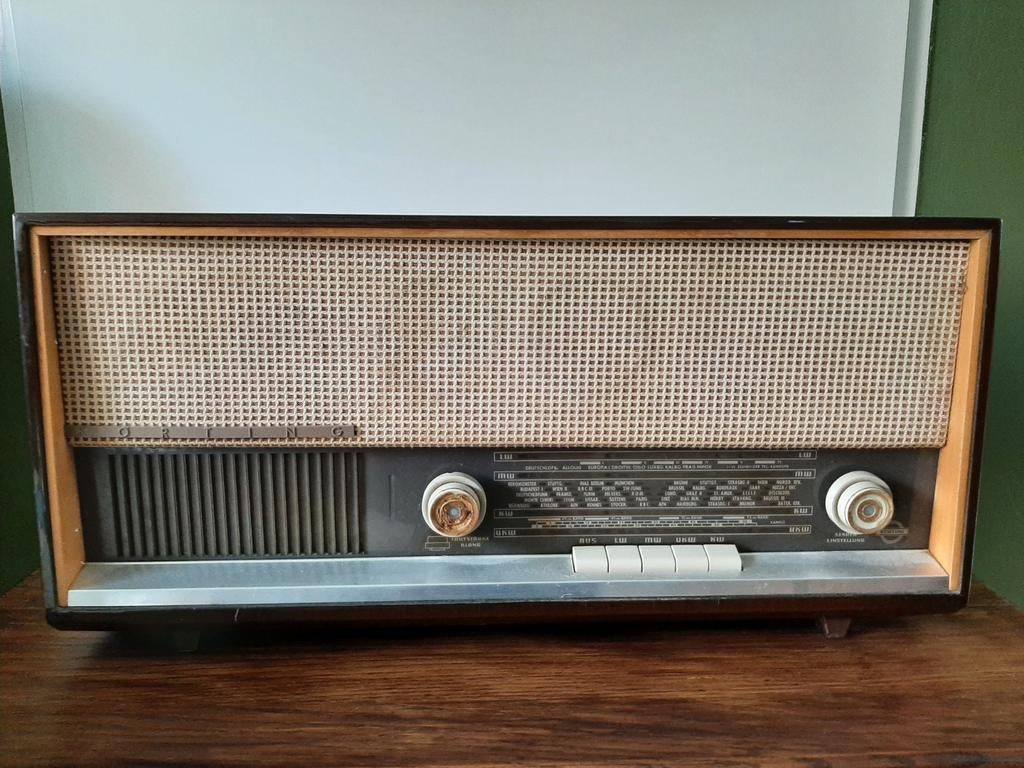 Körting buizenradio - Vintage radio, Ophalen of Verzenden, Gebruikt, Radio