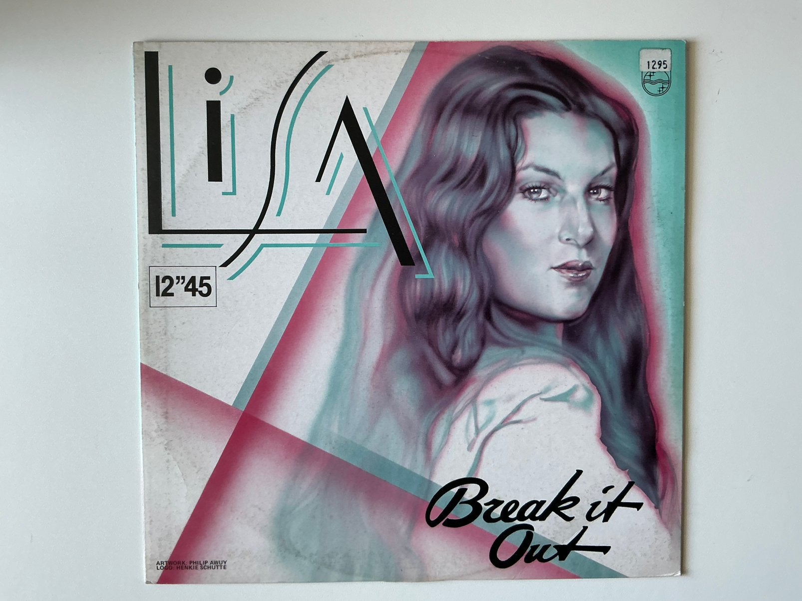 Lisa – Break It Out 12” synth pop disco, Gebruikt, Ophalen of Verzenden, Disco, 12 inch