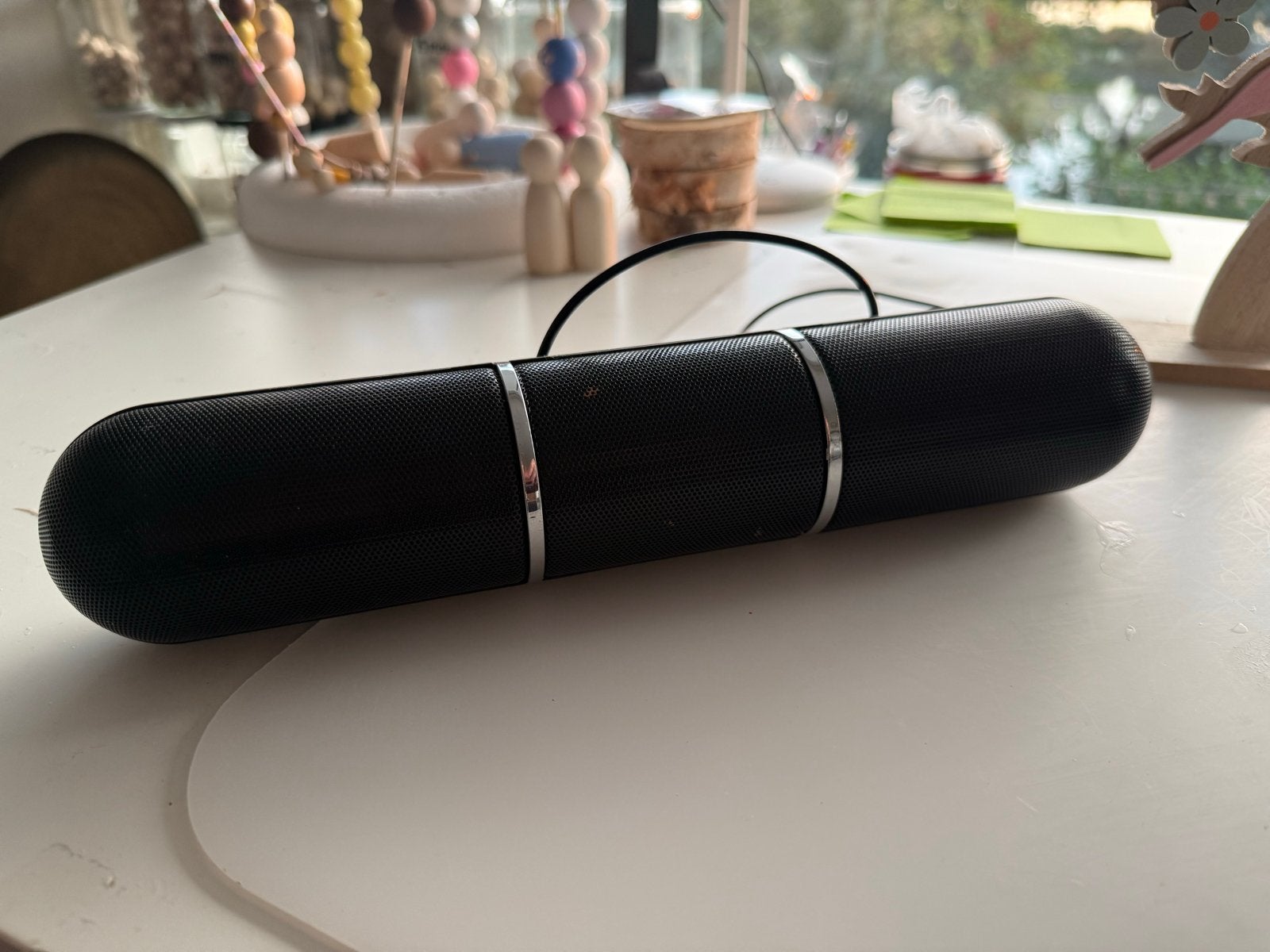 Soundlogic Capsule XL Bluetooth Speaker met Lichteffecten, Overige merken, Gebruikt, Ophalen of Verzenden, Draagbare speaker