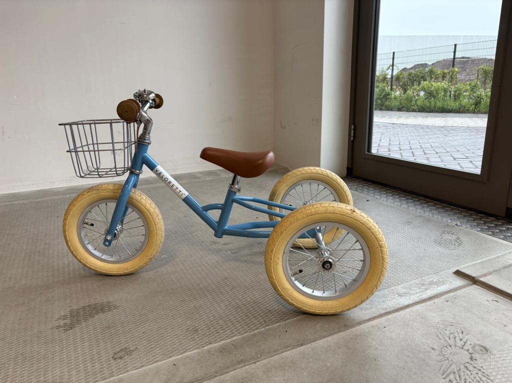 Veloretti loopfiets, Ophalen