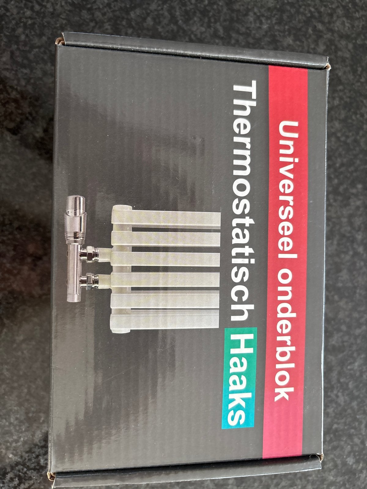 Universeel onderblok Thermostatisch Haaks, Ophalen of Verzenden, Slimme thermostaat, Nieuw