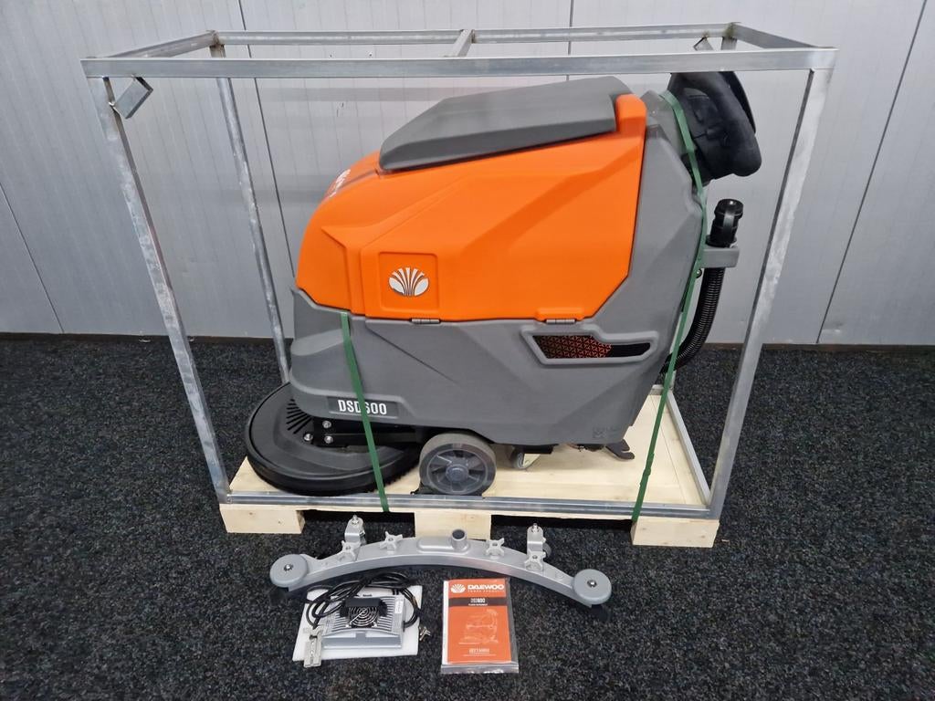 Nieuwe Deawoo DSD600 Vloerschrobber 12 Volt, Ophalen of Verzenden, Nieuw