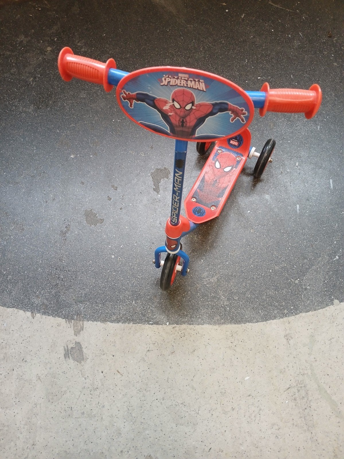Spiderman kinderstep, Ophalen, Overige typen