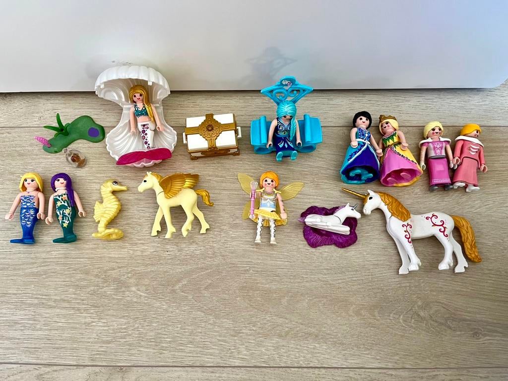 Playmobil princessen / zeemeerminnen, Ophalen of Verzenden, Gebruikt