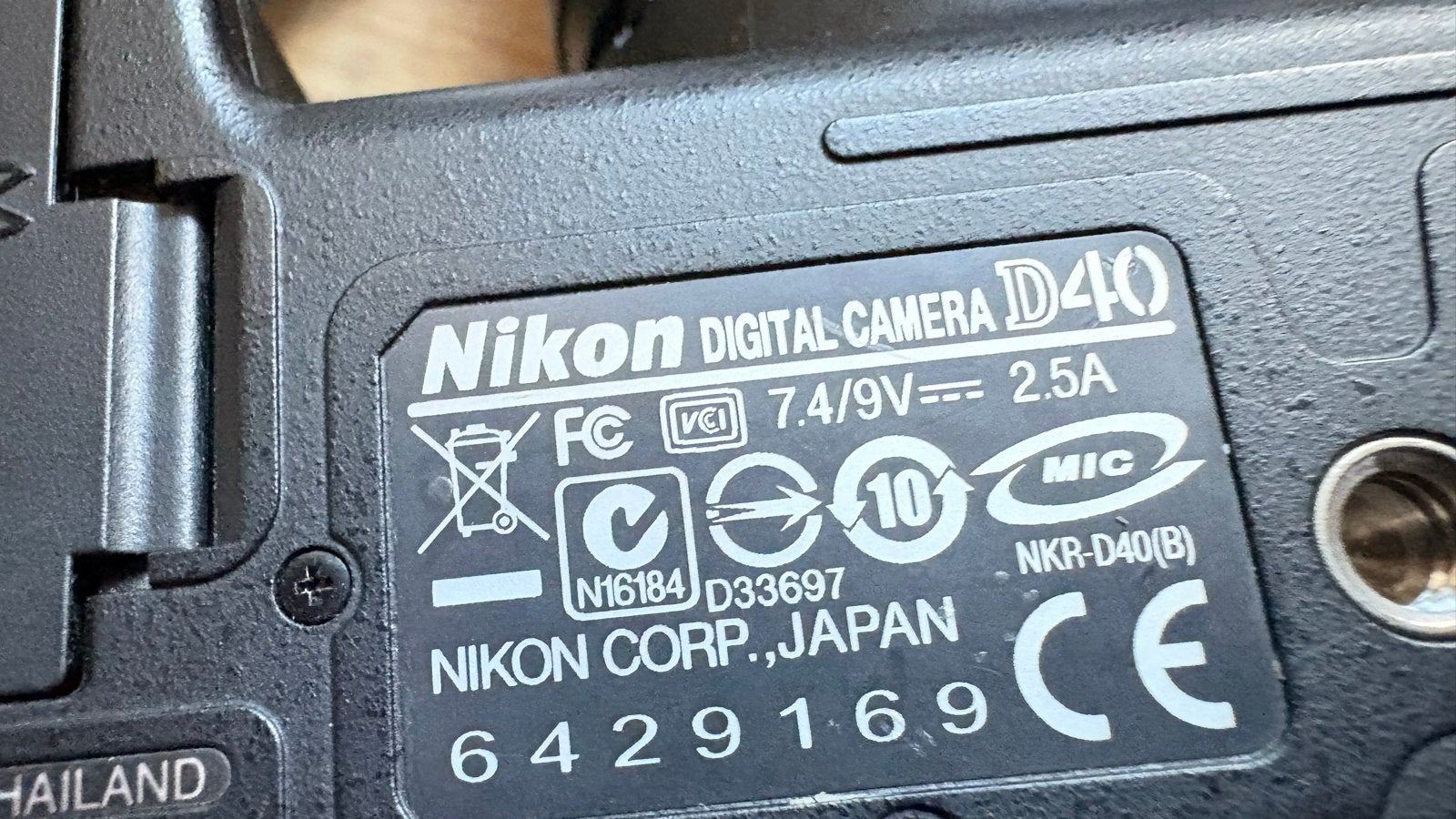Nikon D40 spiegelreflexcamera met 18-55mm lens, Ingebouwde flitser, Gebruikt, Spiegelreflex, Ophalen of Verzenden