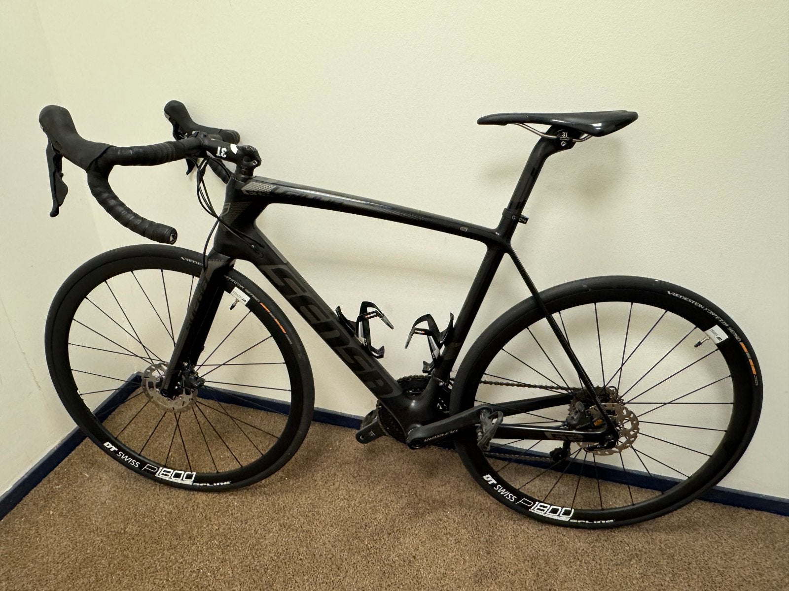 Sensa Giulia Disc G2 Carbon – Shimano Ultegra – schijfremmen, Gebruikt, Carbon, Meer dan 20 versnellingen, Schijfrem