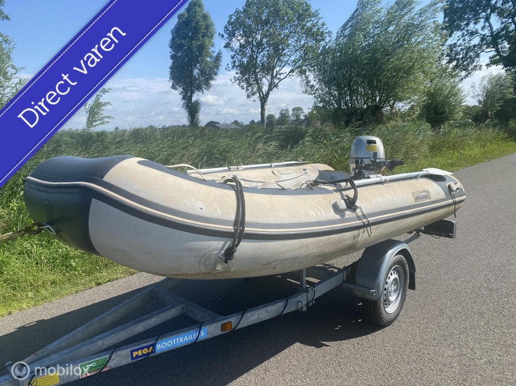 Nimarine rubberboot met Honda 10 PK 4 takt! / Trailer!, Benzine, Overige merken