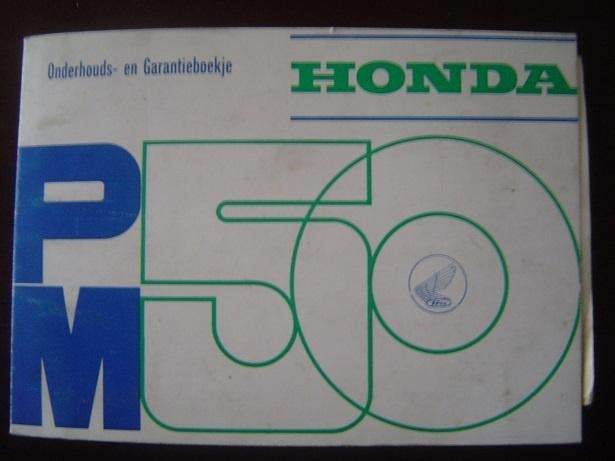 Honda PM50 Canguro 1973 onderhouds en garantie boekje, Ophalen of Verzenden, Nieuw