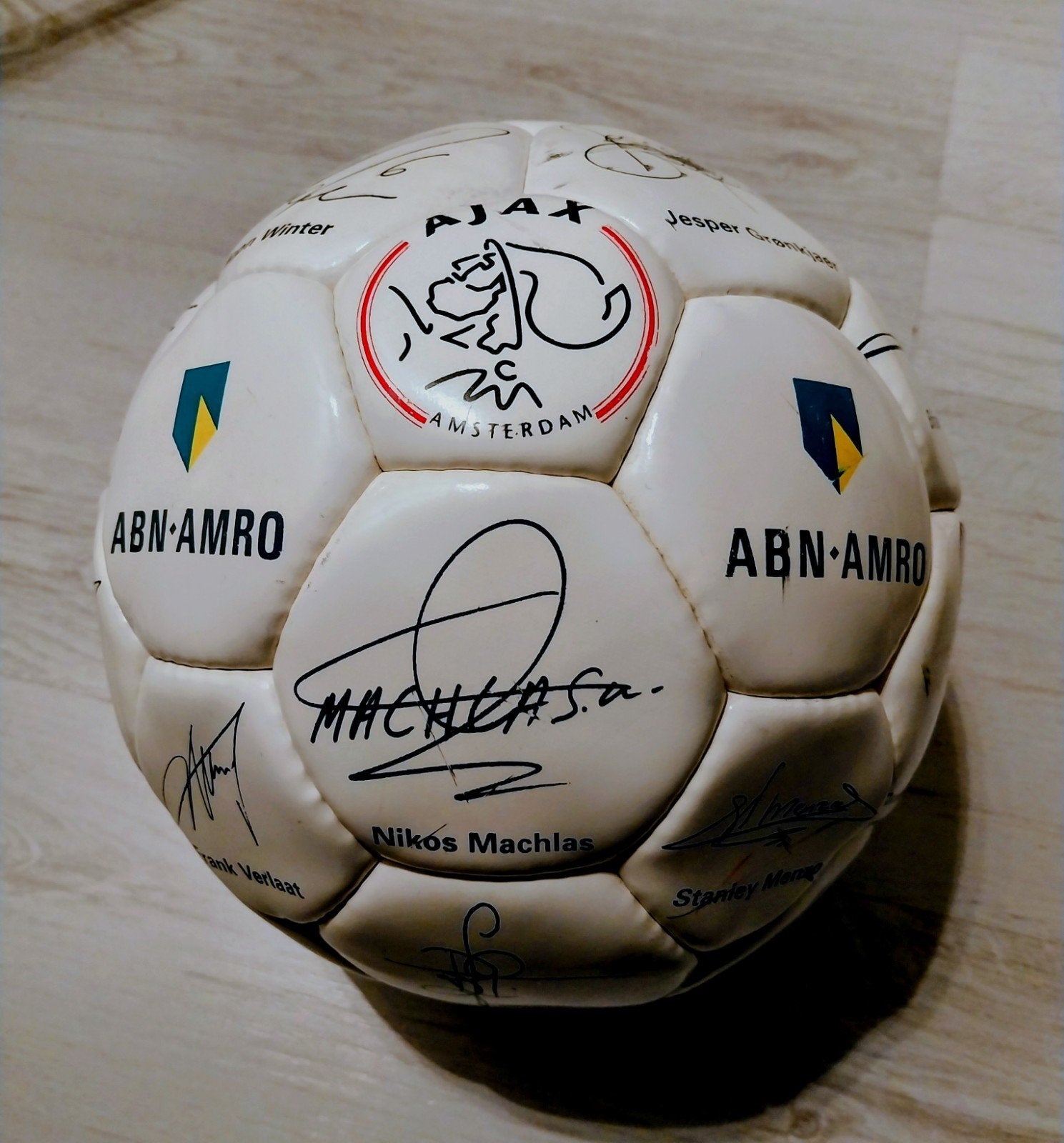 Gesigneerde Ajax Voetbal (eind jaren '90/begin 2000), Ophalen of Verzenden