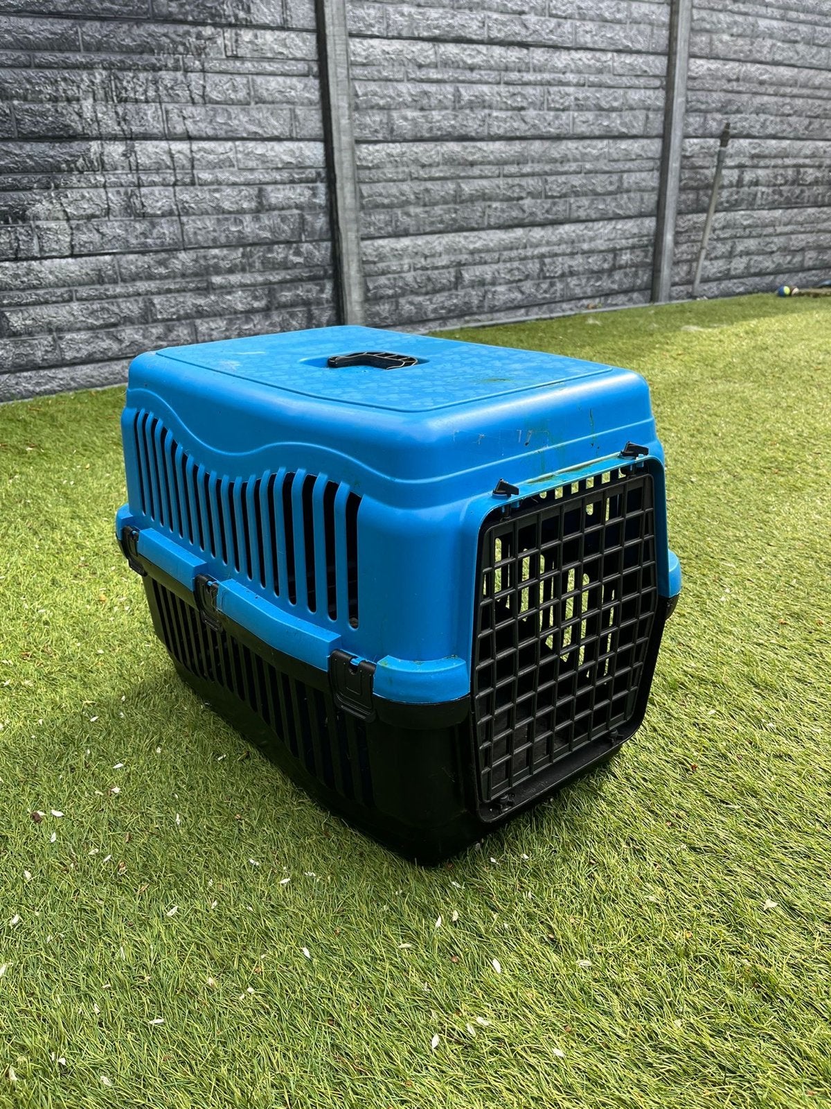 Honden/katten bench reiskoffer, Ophalen, Zo goed als nieuw