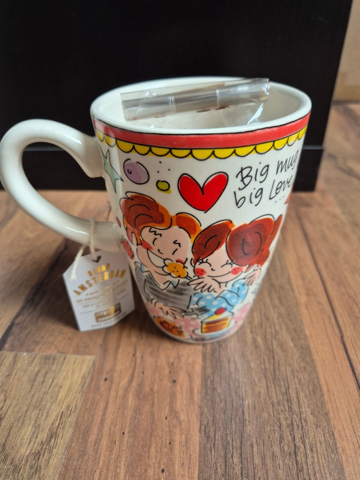 nieuwe blond Amsterdam mok met sweet pumpkin pie thee, Huis en Inrichting, Ophalen of Verzenden, Nieuw, Aardewerk, Kop(pen) en/of Schotel(s)