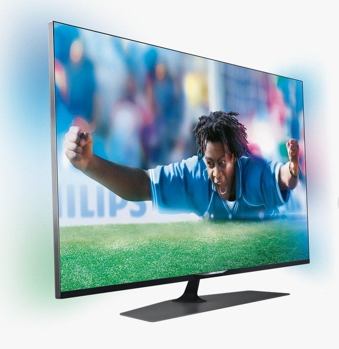 Philips 42 inch 4K UHD Smart TV met ambilight, Audio, Tv en Foto, Ophalen, Philips, Gebruikt, LCD