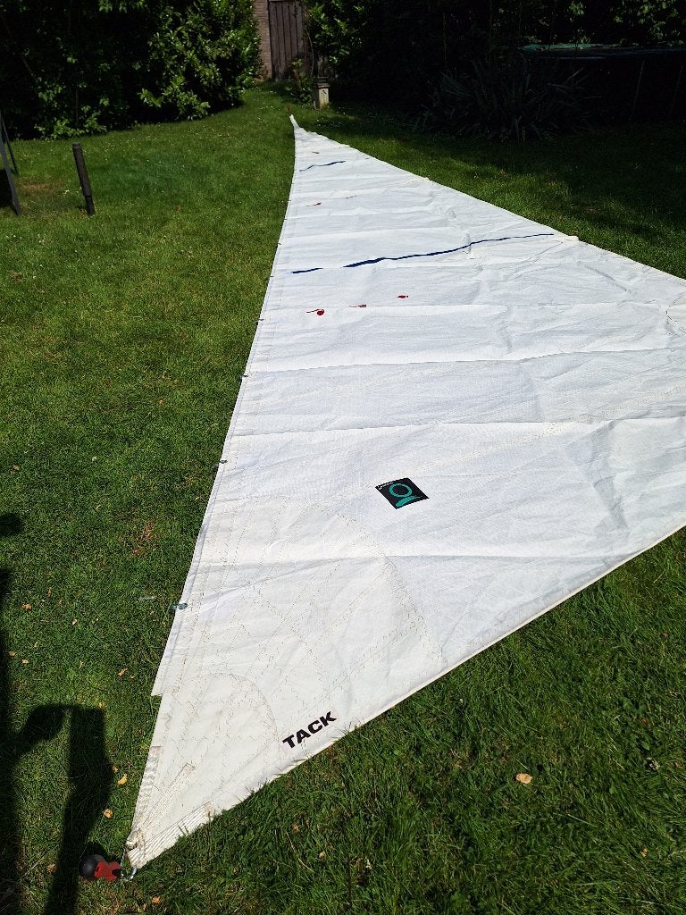 Quantum Fok 2 van circa 17m2 te koop, Watersport en Boten, Zeilen en Zeiltoebehoren, Ophalen, 6 meter of meer, Gebruikt, Minder dan 15 m²