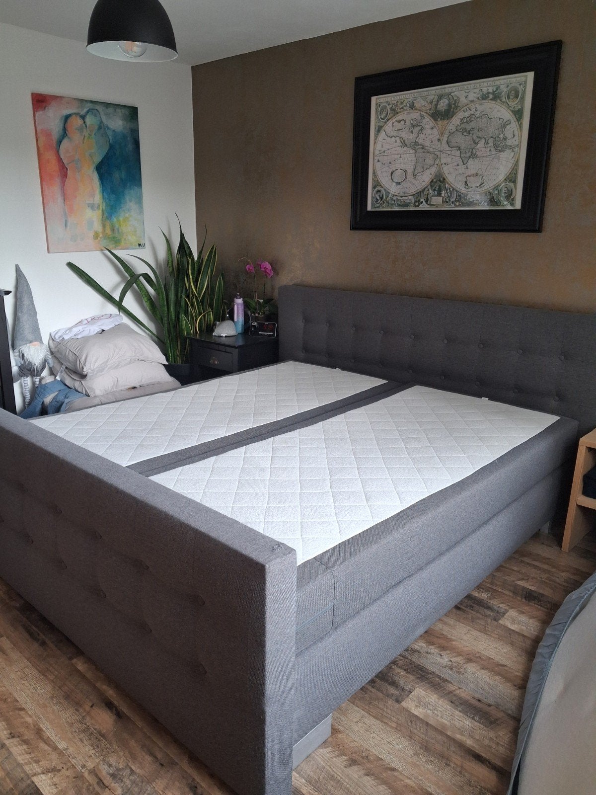 boxspring  180x20], Huis en Inrichting, Ophalen, Gebruikt, Tweepersoons, 180 cm