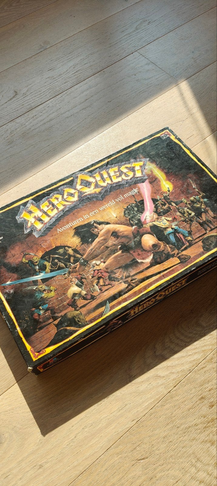 HeroQuest – originele Nederlandse editie uit 1989, Een of twee spelers, Ophalen of Verzenden, Gebruikt, MB Spellen