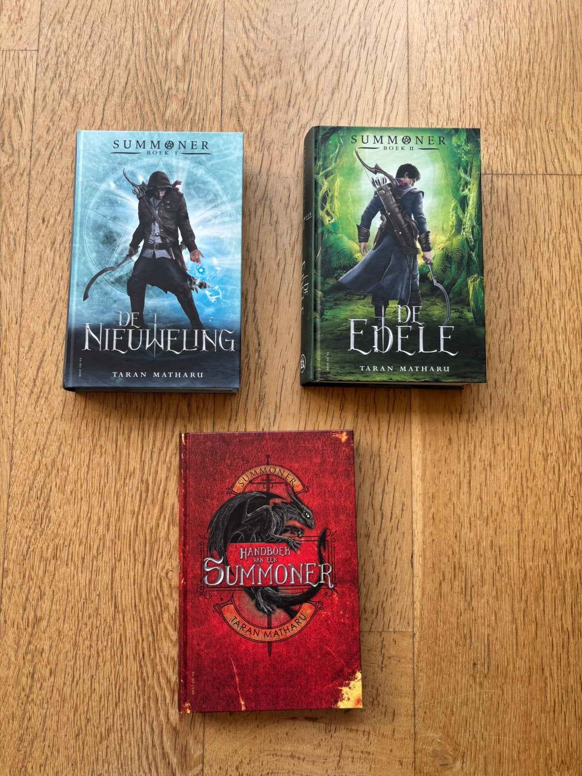 Summoner boeken serie, Ophalen of Verzenden, Zo goed als nieuw