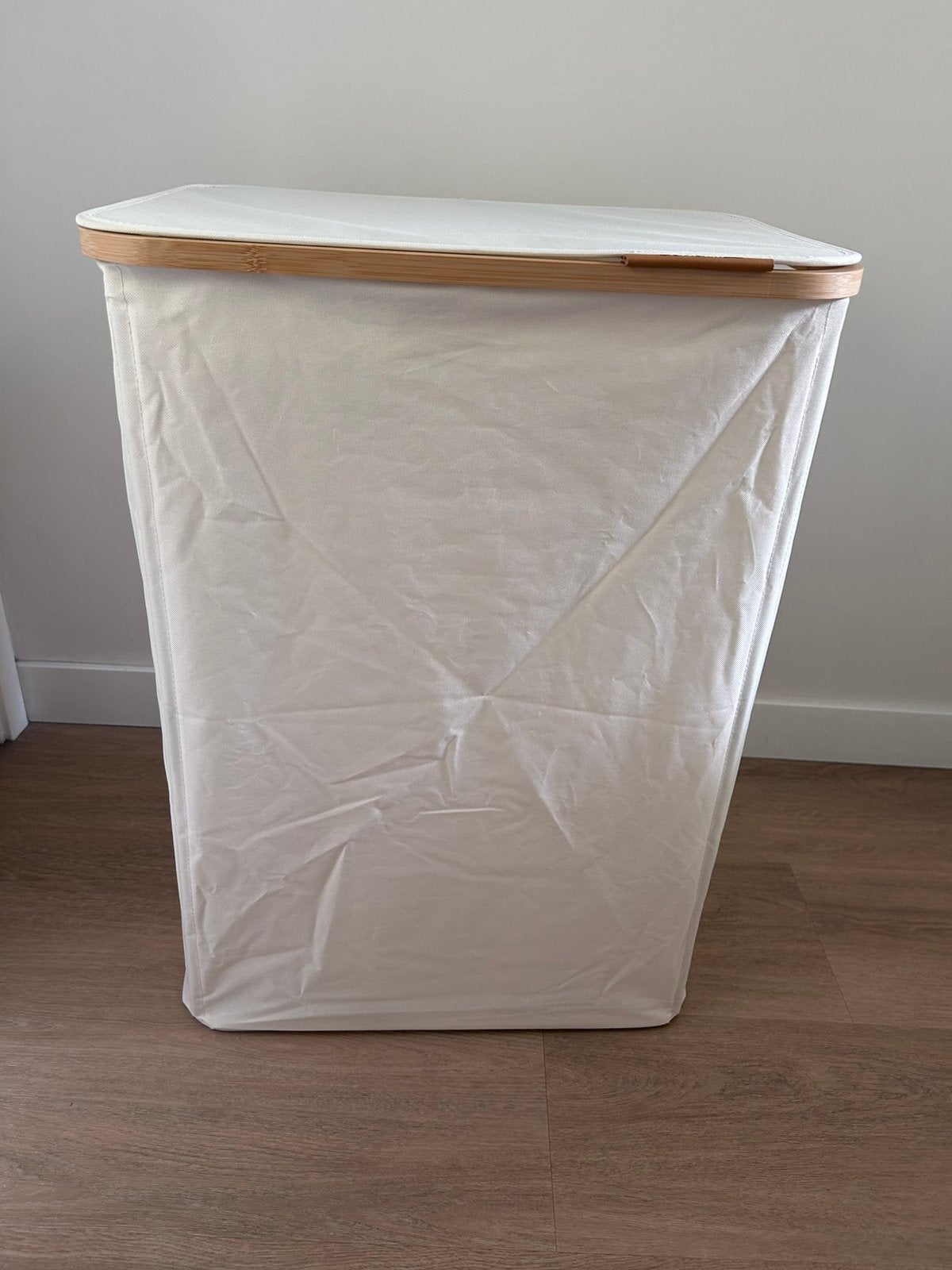 Wasmand Songmics 130l 2 vakken (nieuw), Huis en Inrichting, Badkamer | Badtextiel en Accessoires, Ophalen, Nieuw, Wasmand, Wit