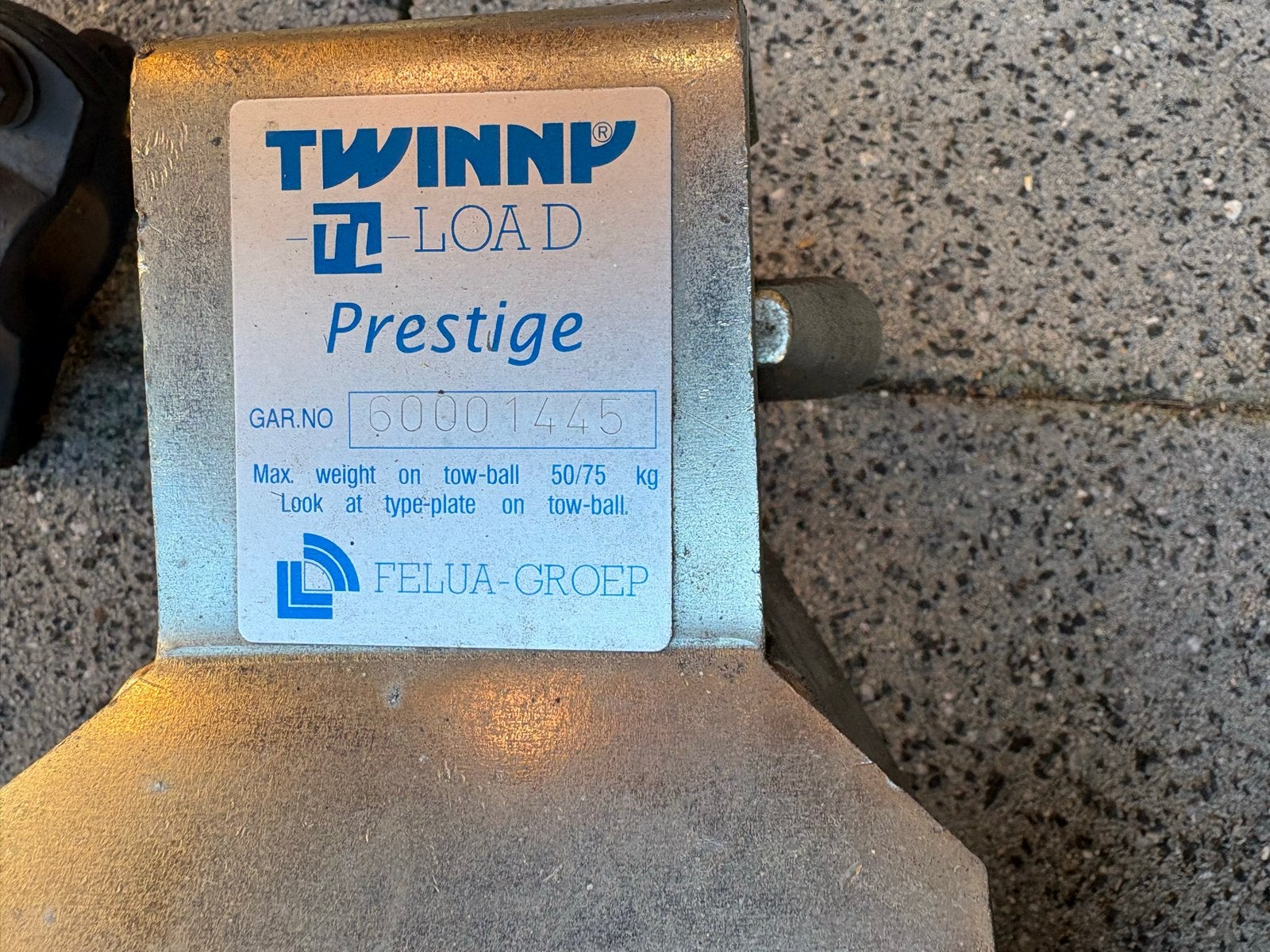 Twinny Load Prestige trekhaak fietsendrager, Ophalen of Verzenden, 2 fietsen, Gebruikt, Trekhaakdrager