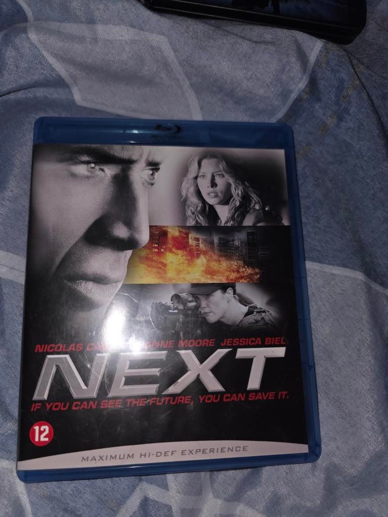 Next Blu-ray met Nicolas Cage, Cd's en Dvd's, Blu-ray, Ophalen of Verzenden