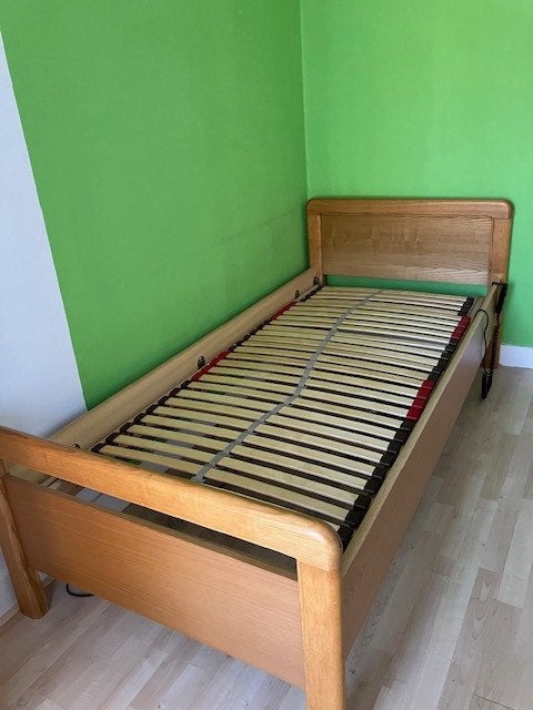 seniorenbed, Ophalen, Verstelbaar, 90 cm, Eenpersoons