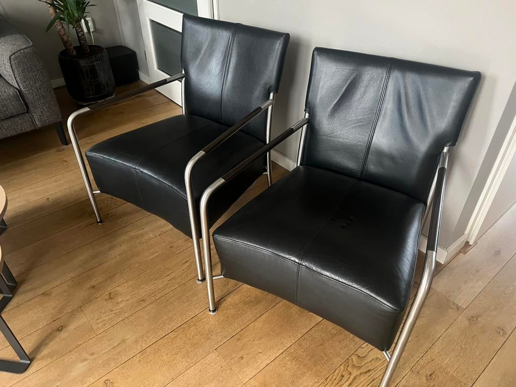 Bert plantagie fauteuils 2 x, Huis en Inrichting, Fauteuils, Ophalen, 75 tot 100 cm, Zo goed als nieuw, 50 tot 75 cm