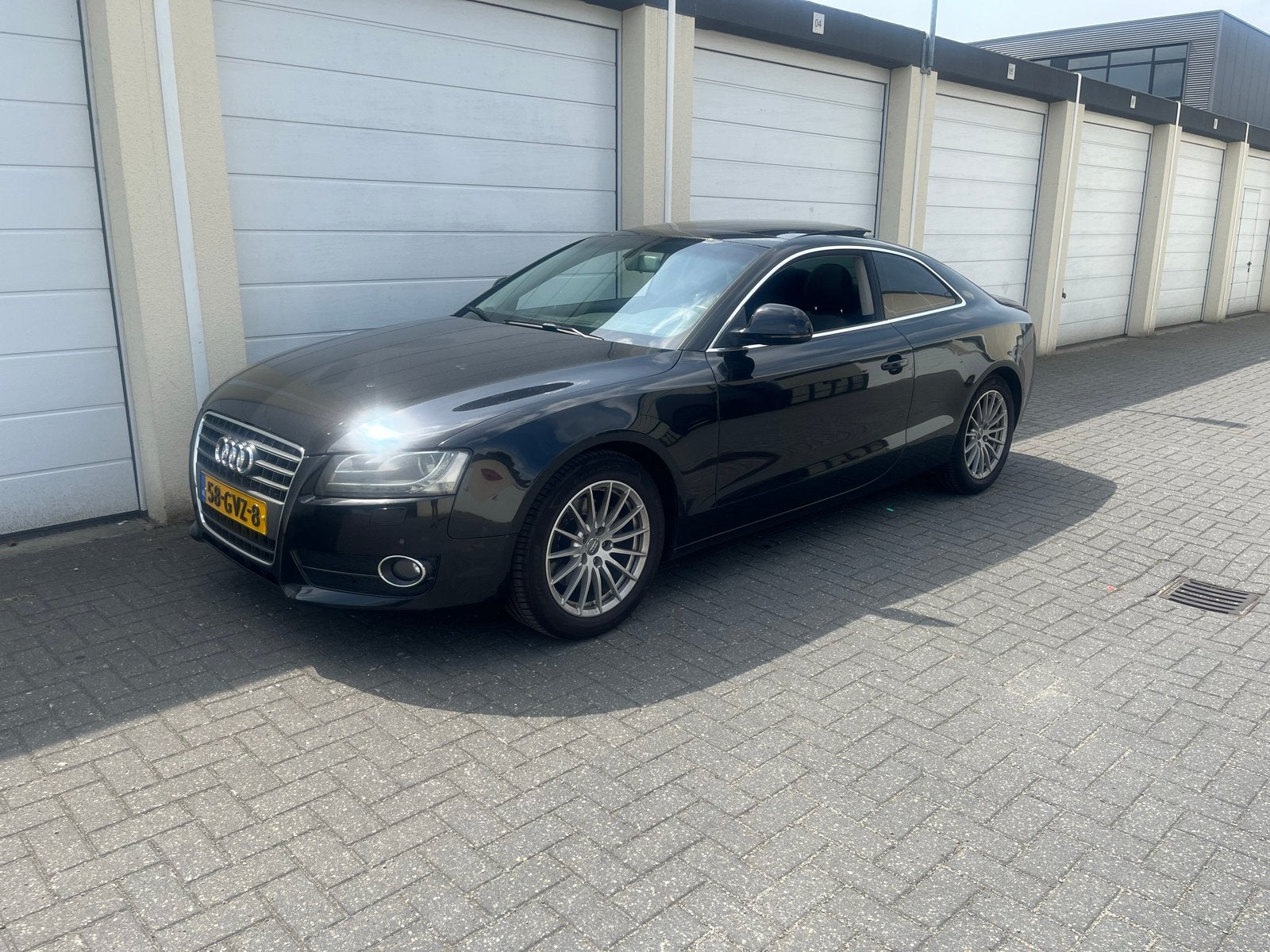 Audi A5 1.8 Tfsi 125KW Coupe 2008 Zwart, Auto's, Voorwielaandrijving, 730 kg, 1370 kg, 4 cilinders