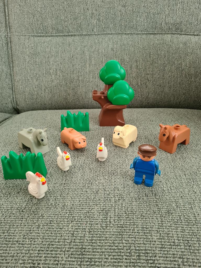 Lego duplo vintage boerderij boerderijdieren farm, Lego, Gebruikt, Overige thema's, Verzenden