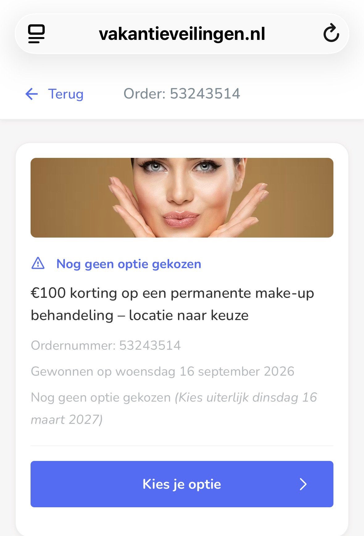 €100 korting Permanente make-up behandeling, Tickets en Kaartjes, Twee personen, Maart