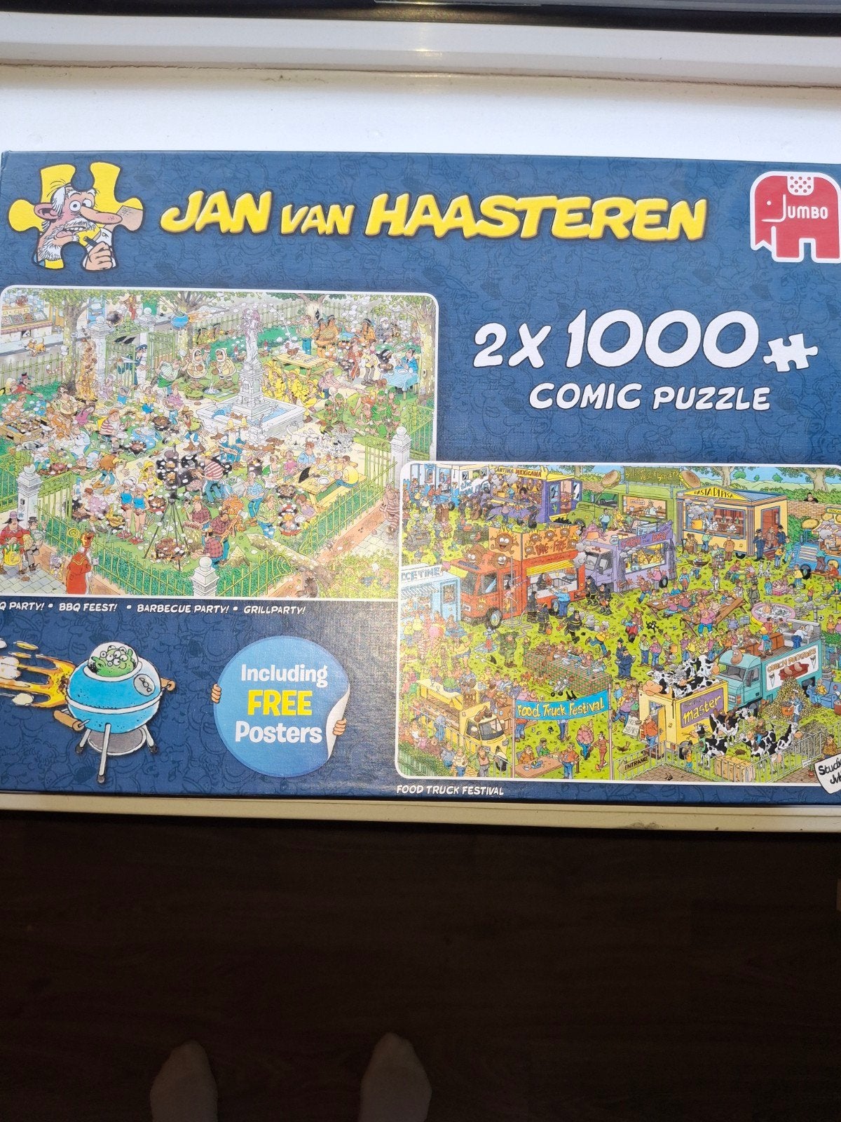 Puzzel, Ophalen, 500 t/m 1500 stukjes, Zo goed als nieuw