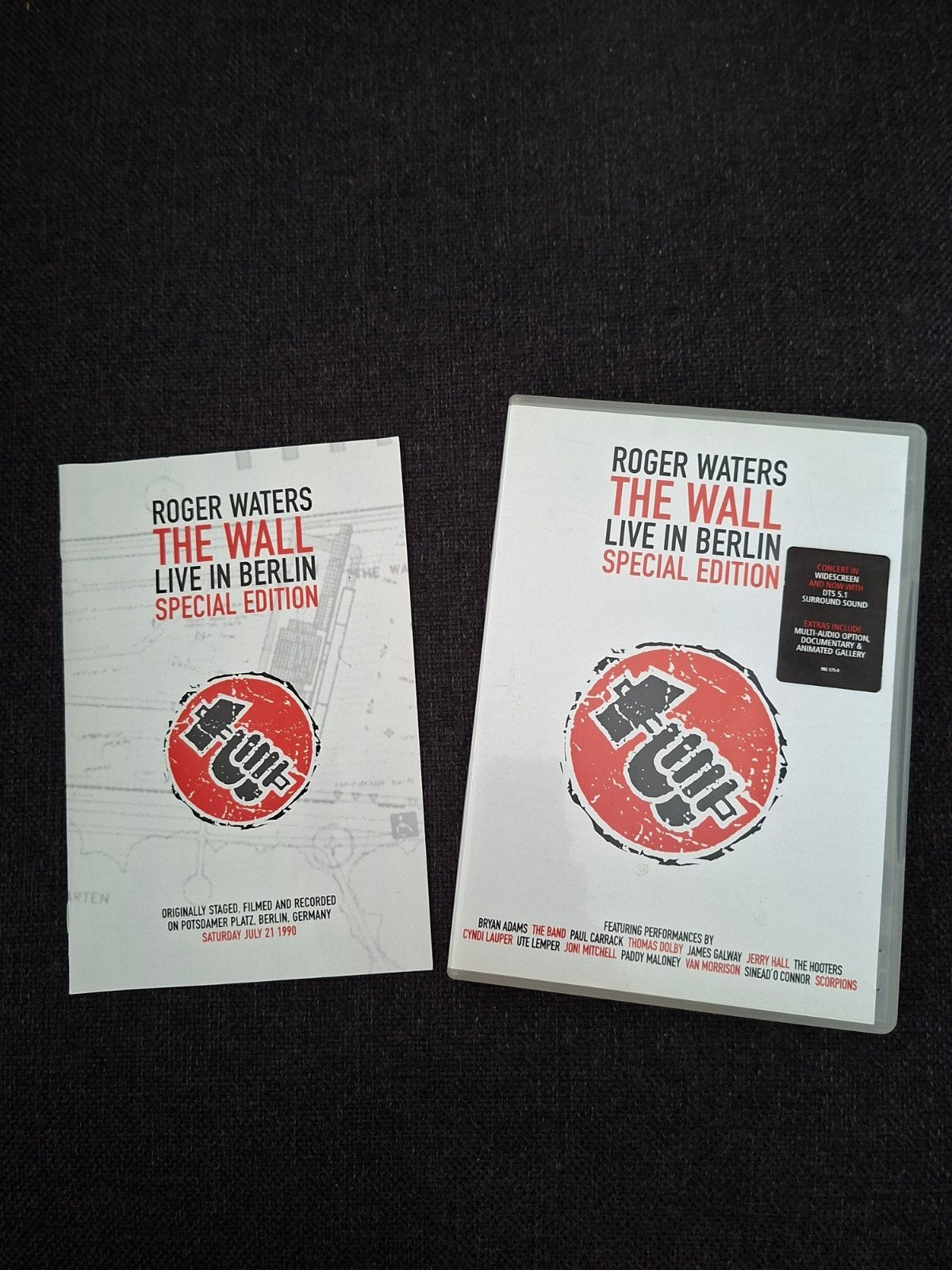 Roger Waters The Wall Live in Berlin Special Edition DVD, Alle leeftijden, Ophalen of Verzenden, Gebruikt, Muziek en Concerten