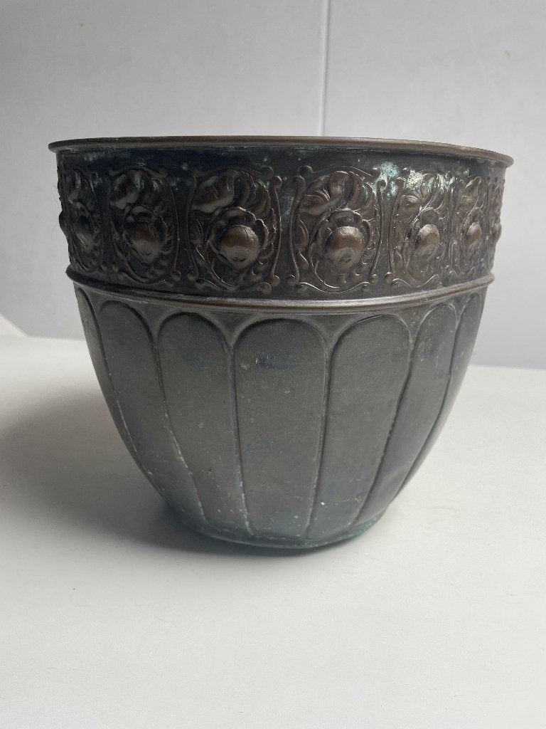 Bloempot Jugendstil / Art Nouveau stijl., Ophalen of Verzenden