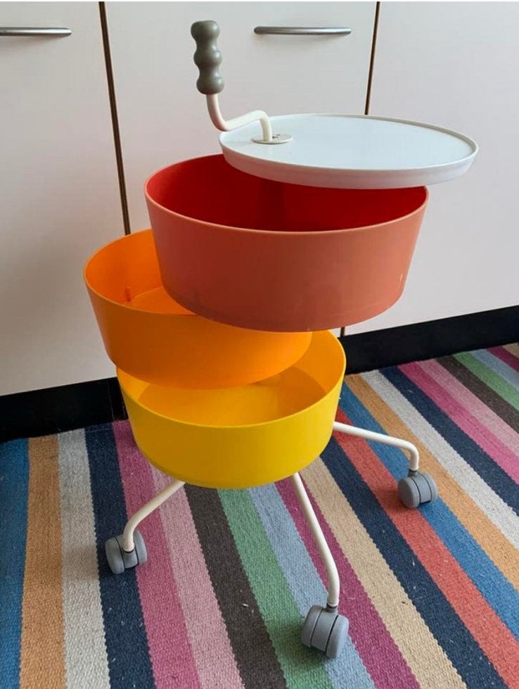 Vintage Ikea trolley PS Klyftig, Gebruikt, 50 tot 100 cm, -, -