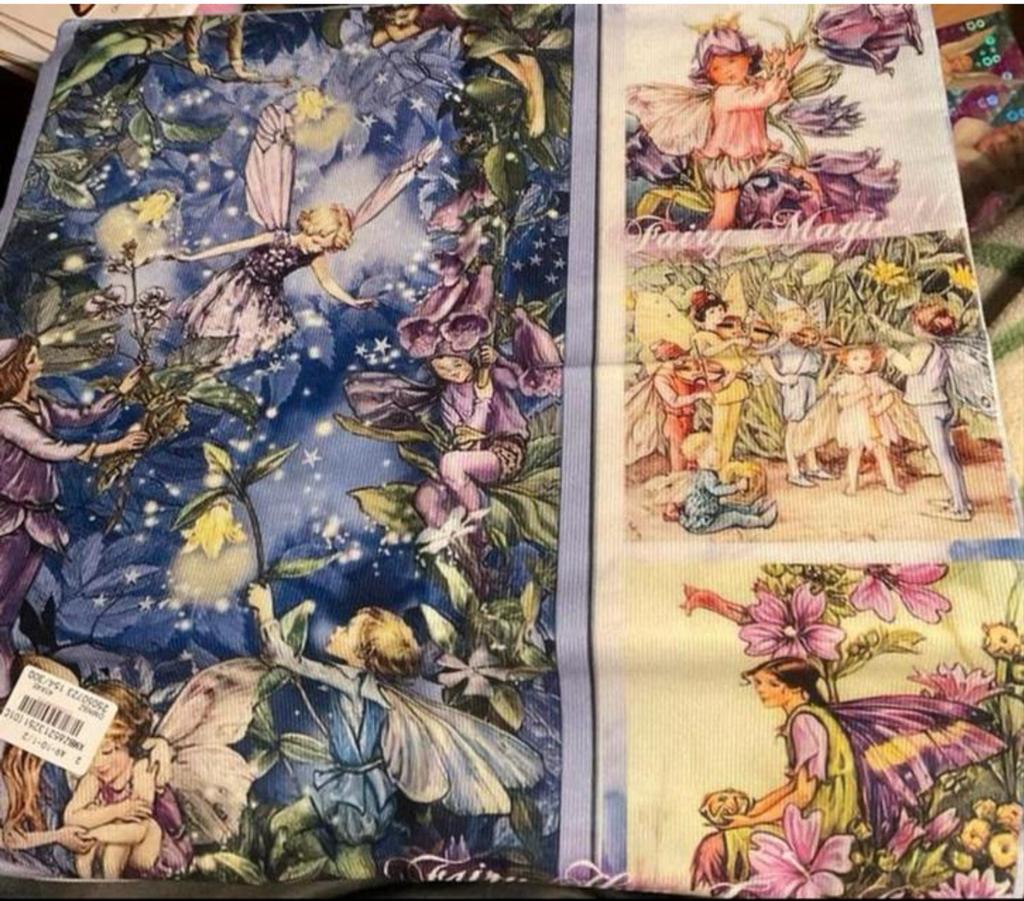 Kussen overtrek flower fairies. verschillende, Huis en Inrichting, Ophalen of Verzenden, Nieuw, Vierkant