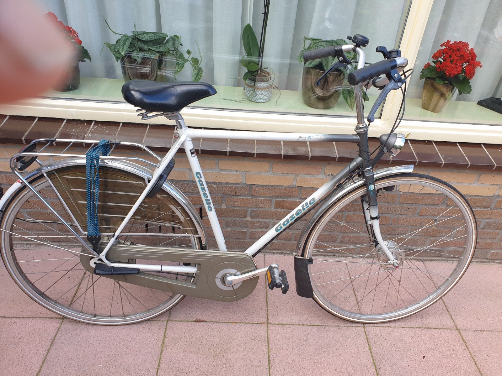 herenfiets oldtimer Gazelle, Fietsen en Brommers, Gebruikt, Ophalen of Verzenden, 57 tot 61 cm, Gazelle