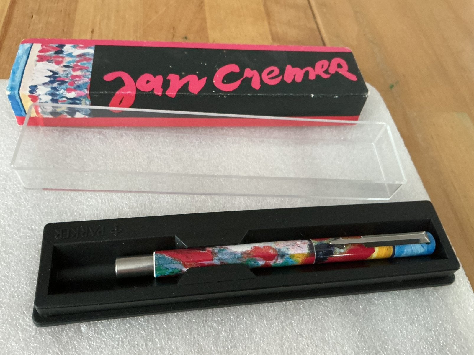 DECEMBERCADEAU PARKERPEN JAN CREMER COLLECTORS ITEM, Nieuw, Ophalen of Verzenden, Met doosje, Parker