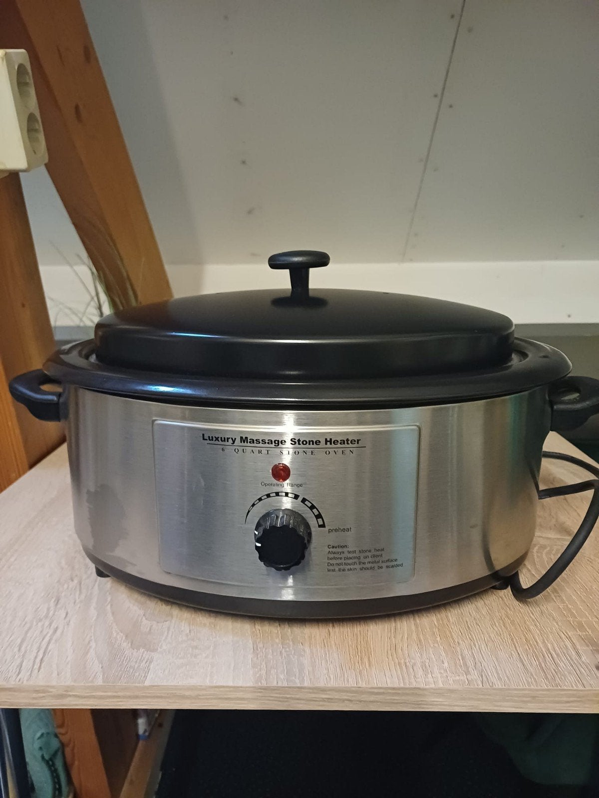 NIEUW! Hotstone pan met 22 Basalt stenen, Ophalen, Nieuw, Hotstone