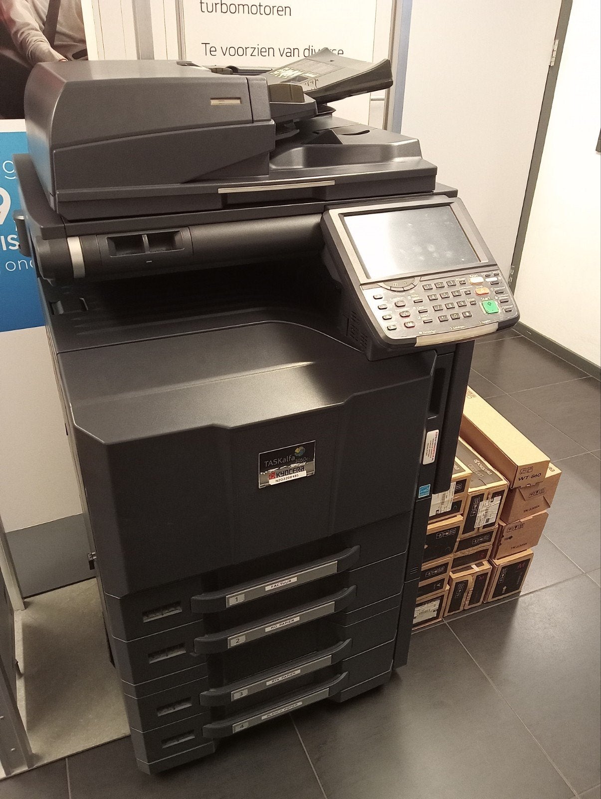 Kyocera taskalfa 3050ci all in one laserprinter, Computers en Software, Printers, Ophalen, Gebruikt