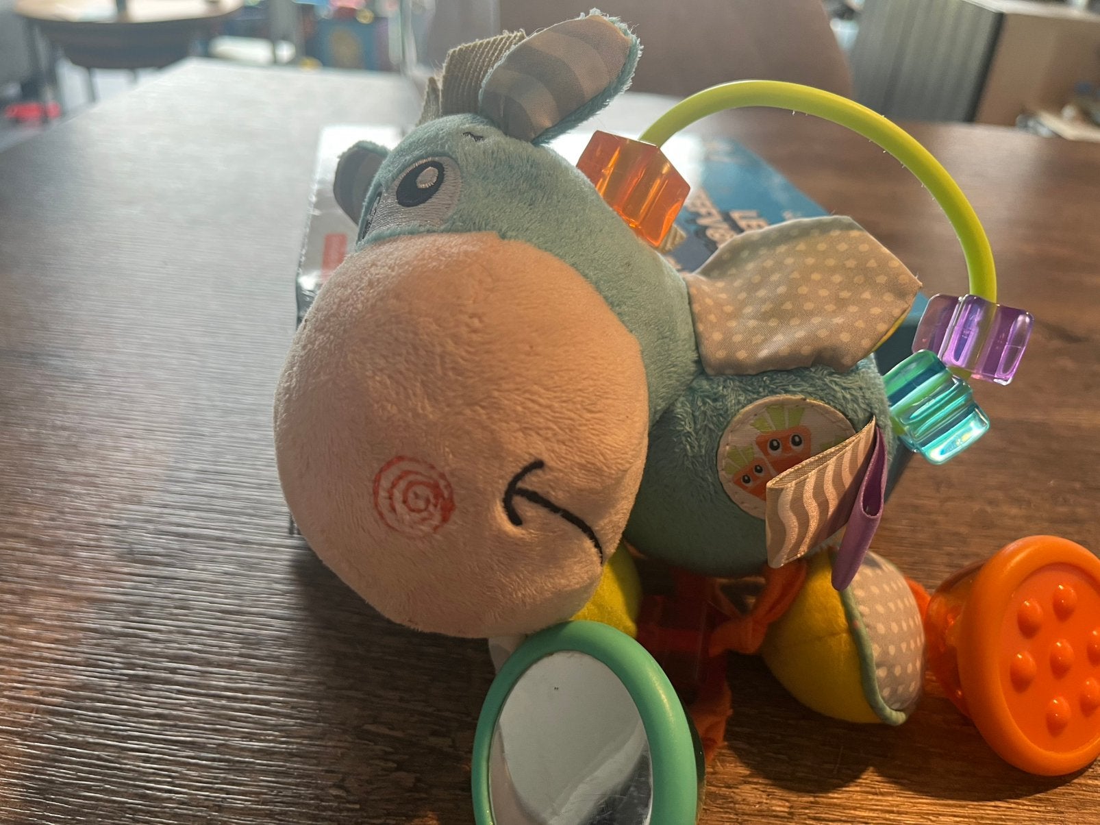 Playgro Rammelaar ezeltje, Ophalen of Verzenden, Gebruikt, Rammelaar