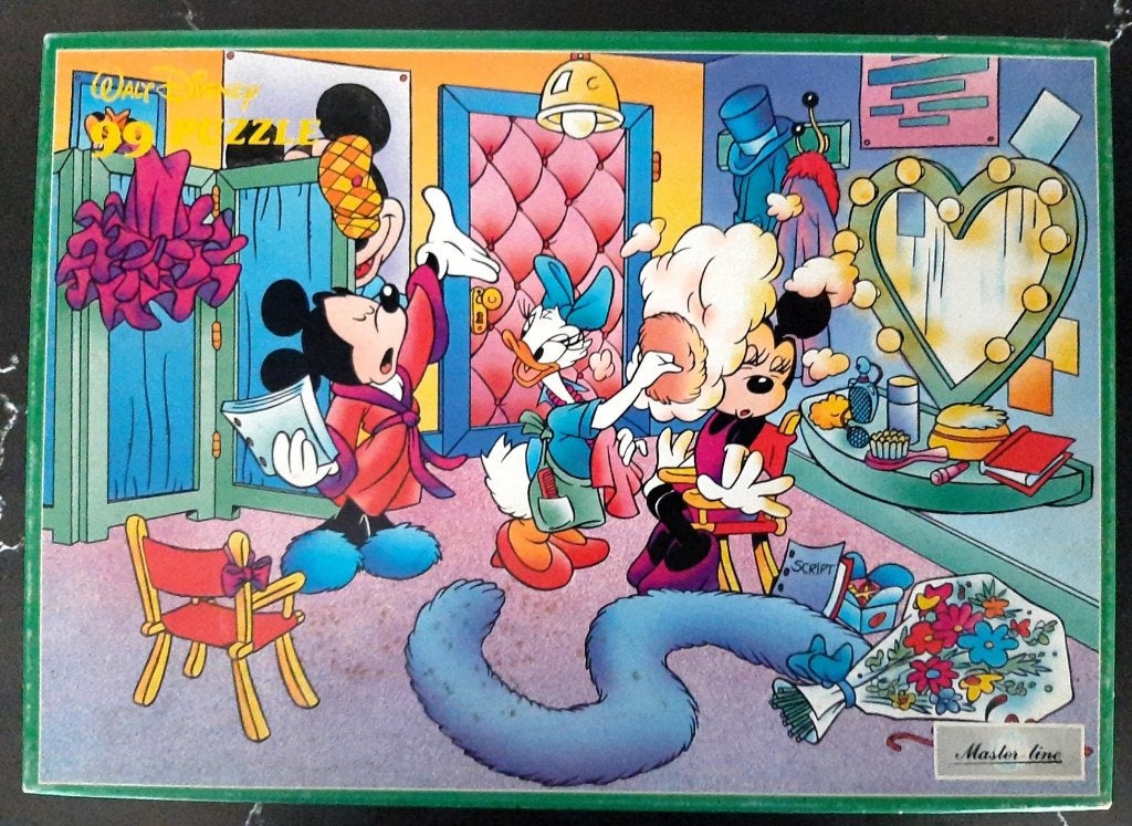 Disney kinderpuzzel (99 stukjes), Ophalen of Verzenden, Meer dan 50 stukjes, Zo goed als nieuw, 4 tot 6 jaar
