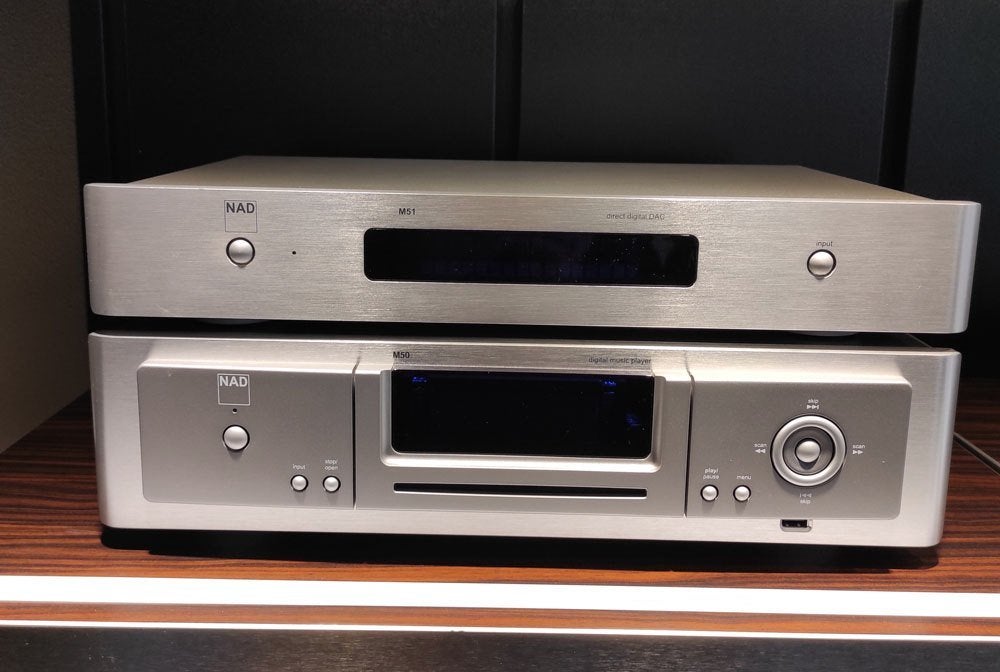 NAD M50 Streamer en M51 DAC, Gebruikt, -, -, Ophalen of Verzenden