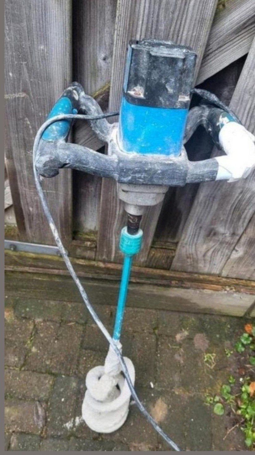Contimac MX-1100 Mengmachine - 1100W, Ophalen of Verzenden, Gebruikt