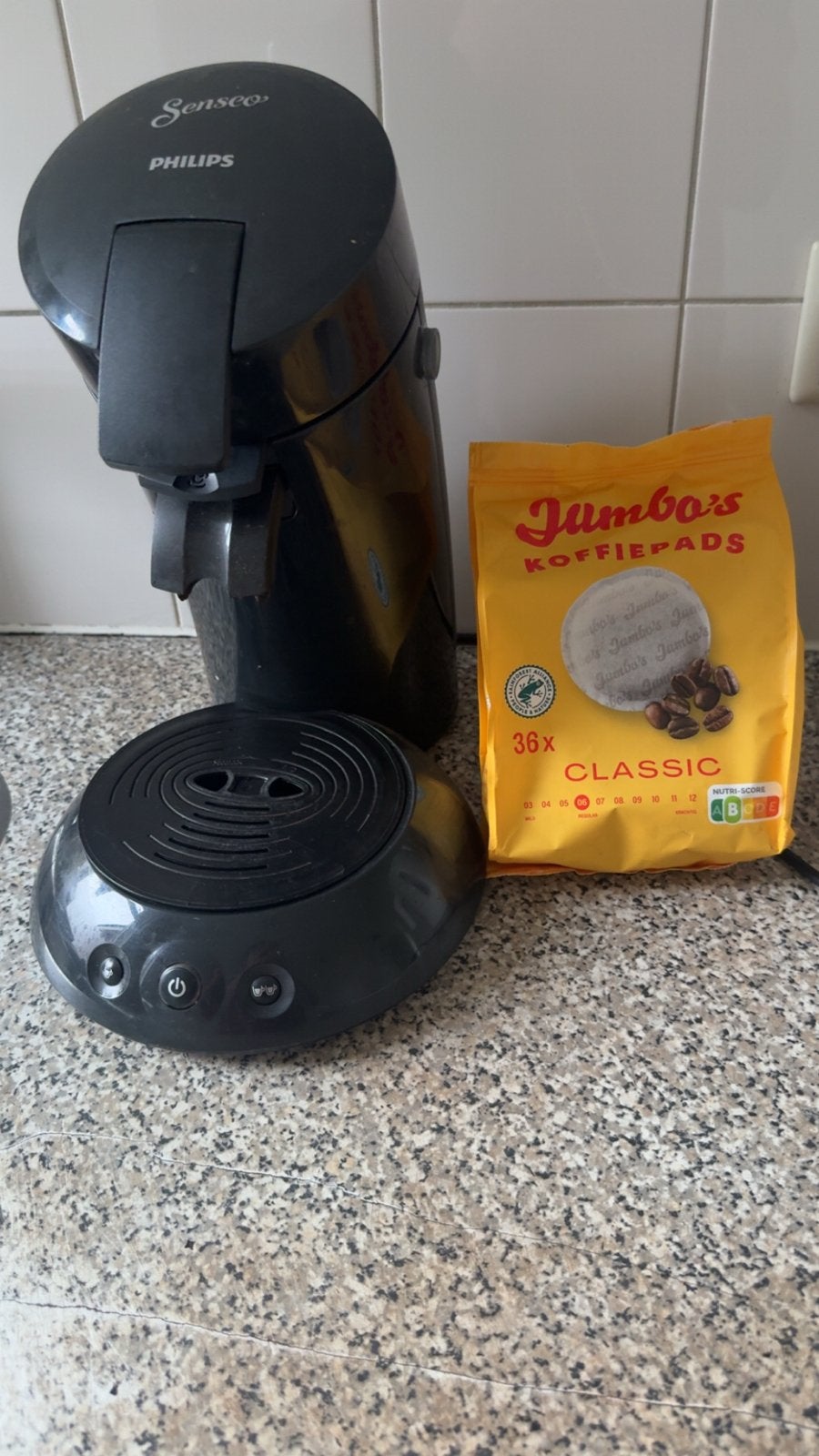Philips Senseo Koffiezetapparaat - Zwart, Witgoed en Apparatuur, Koffiezetapparaten, Ophalen, Koffiepads en cups, Gebruikt, Koffiemachine